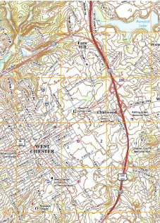 Topographic Map Hydrology Cases