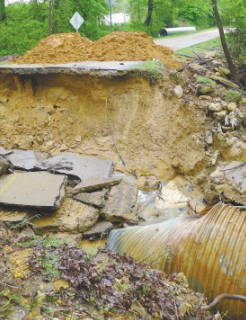 Failed Culvert